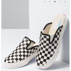 Slip on leather mule Vans. Ultra cushion.